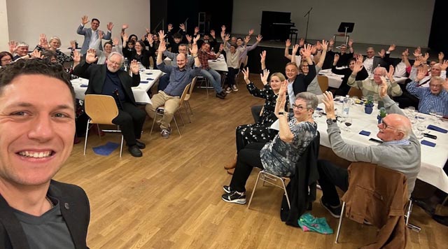 ie Jubläumsfeier der FDP Kaiseraugst wird noch lange in Erinnerung bleiben. Foto: zVg