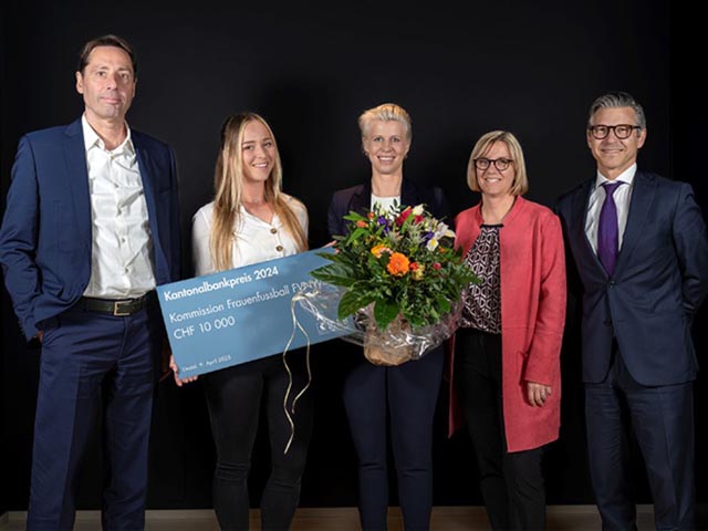Verleihung Kantonalbankpreis. Foto: zVg
