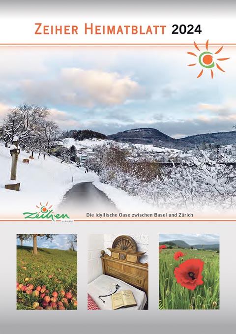  Titelblatt der neuen Dorfchronik. Fotos: Sonja Fasler