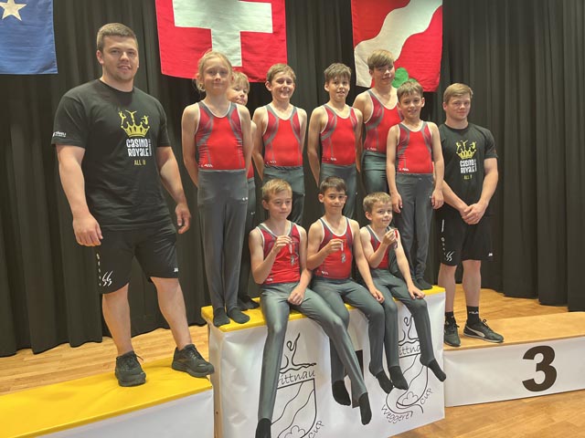 Drei Auszeichnungen im K3 und super Mannschaftsleistung der Sulzer Turner. Foto: zVg