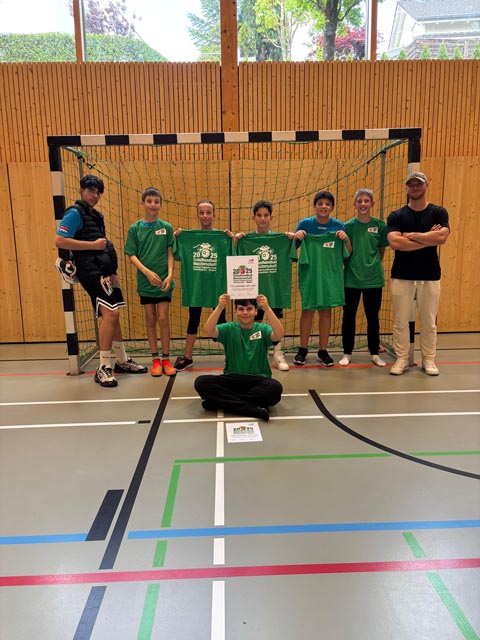 TV Stein: Erfolgreich an der Schulhandballmeisterschaft 