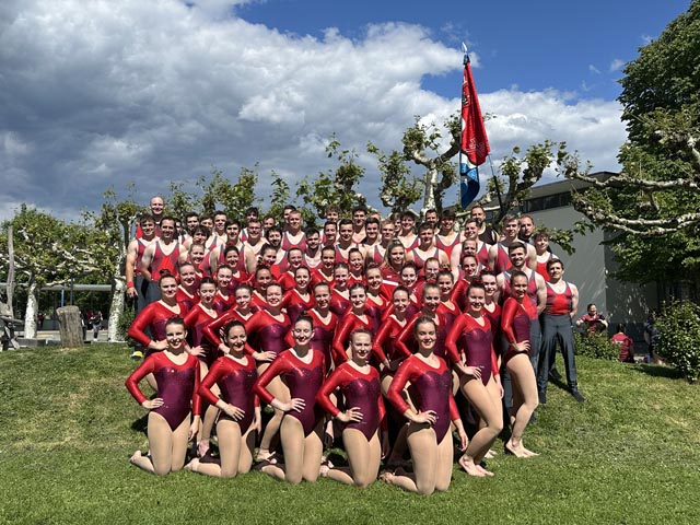 Erfolgreiche Turnende der Damenriege und des Turnvereins Sulz am Fricktaler Cup. Foto: zVg