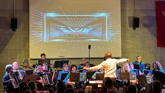 Harmonika-Orchester Möhlin begeisterte das Publikum. Foto: zVg