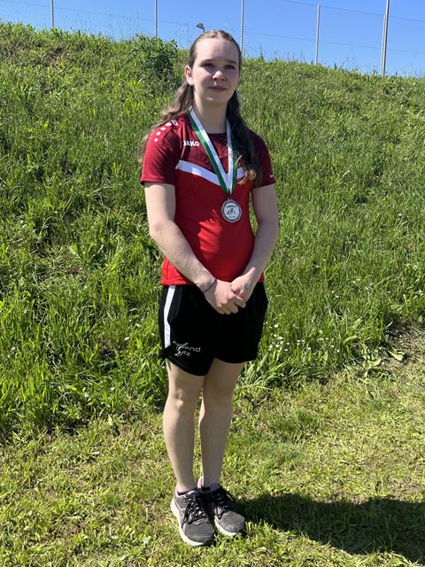 Romina Schraner (Bronzemedaille am UBS Kids Cup). Foto: zVg