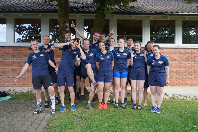 Der motivierte TV Zeiningen. Foto: zVg