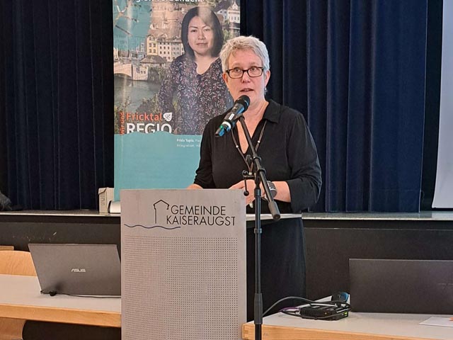 Präsidentin Françoise Moser. Foto: Judith Arpagaus