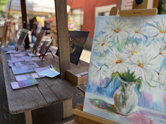 Information und Kunst. Foto: zVg