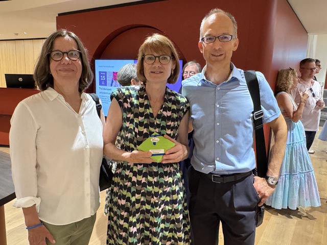 Von links: Martina Stricker, Susanna Schlittler, Dominik Burkhardt. Foto: zVg