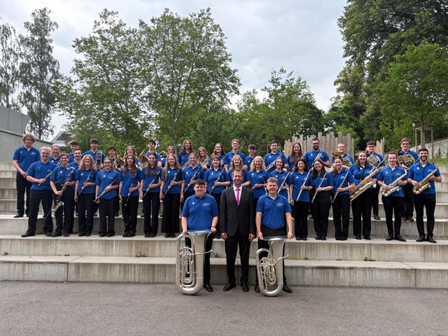Siegerbild der Jugendband Wegenstettertal. Foto: zVg