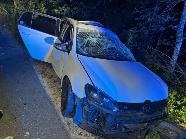 Möhlin: Bei Selbstunfall aus Fahrzeug geschleudert