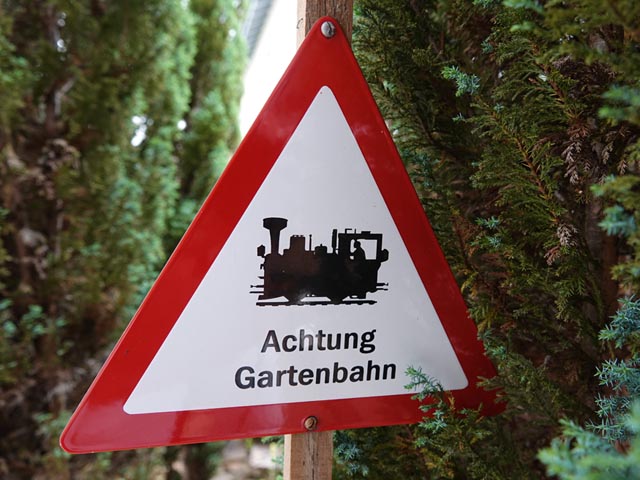Das gilt an den Tagen der Gartenbahnen in Möhlin, Frick und Zuzgen. Foto: Peter Schütz