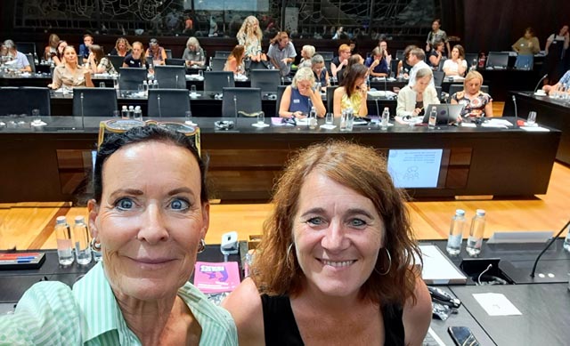 Das neue Co-Präsidentin Béa Bieber (links) und Franziska Roth. Foto: zVg