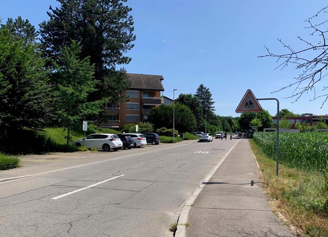 Die Engerfeldstrasse wird saniert. Foto: zVg