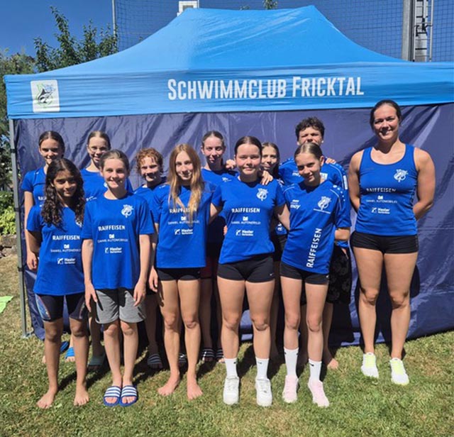 Erfolgreicher Schwimmclub Fricktal. Foto: zVg