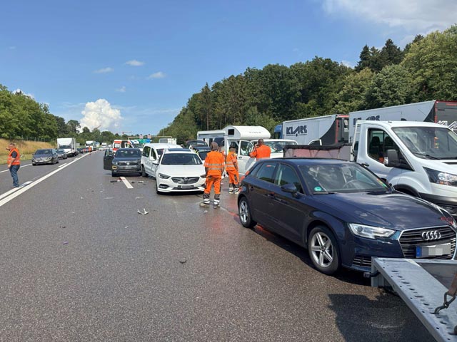Birmenstorf/A1: Zehn Beteiligte nach Unfallserie im Spital