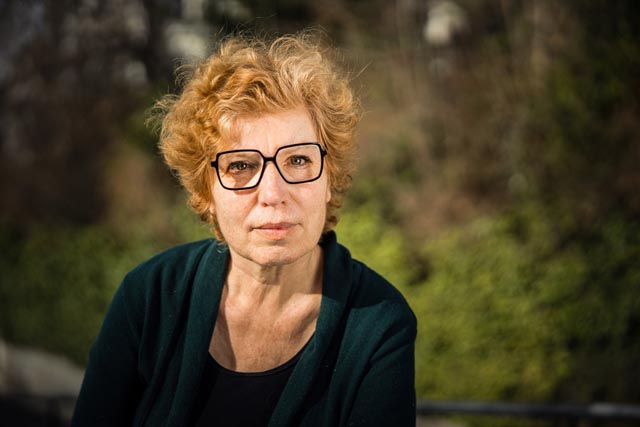 Zora Del Buono liest im Meck-Garten. Foto: zVg