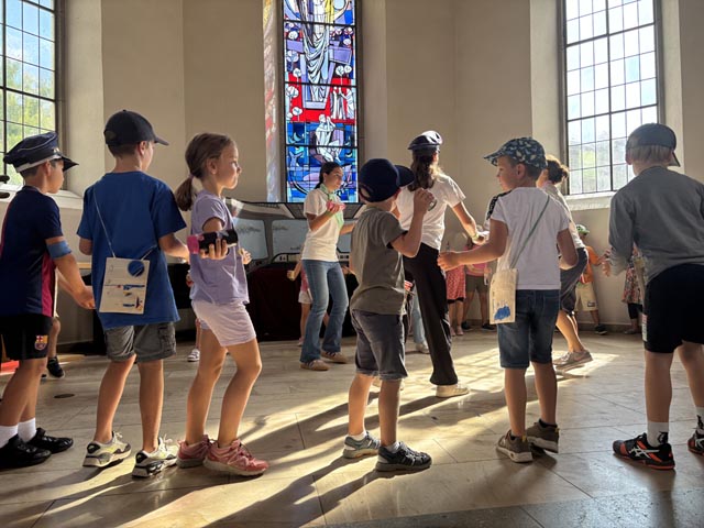 An den drei erlebnisreichen Tagen durfte auch getanzt werden. Foto: Eva Büchli