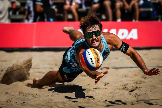 Leo Dillier zeigte spektakuläre Verteidigungsaktionen. Foto: zVg