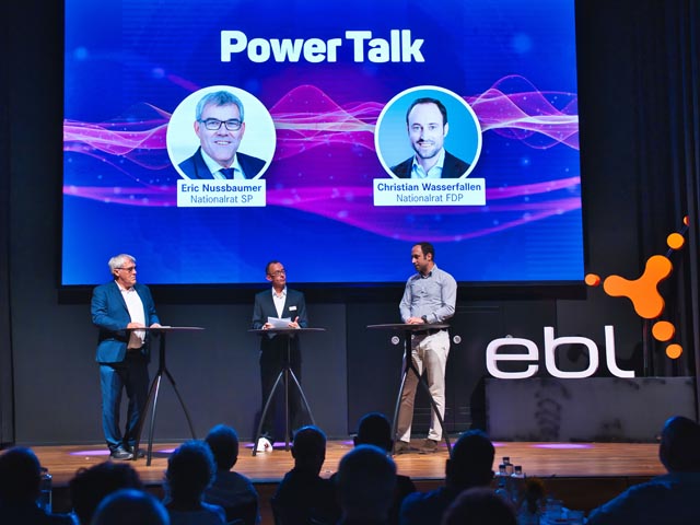 Von links: Eric Nussbaumer, Georg Halter und Christian Wasserfallen. Foto: zVg