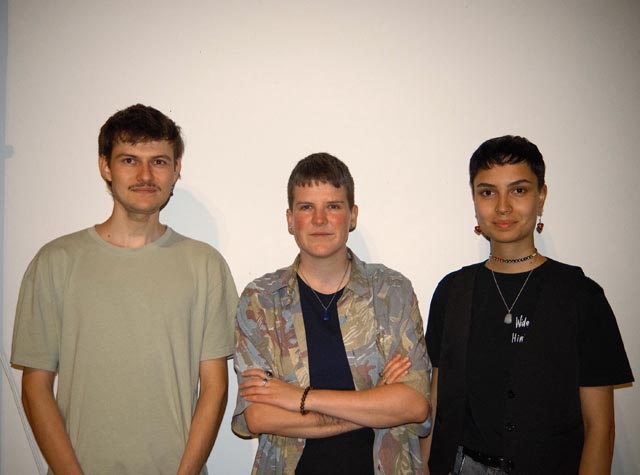 Von links: Yannick Herold (Vize), Janine Oberli (Präsidentin) und Ayala (Aylo) Hangartner (Vize) freuen sich auf ihr präsidiales Amt. Foto: zVg