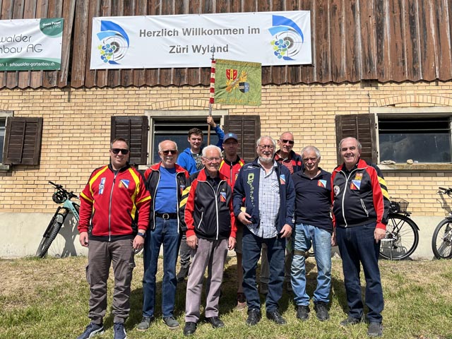 Eiker Schützen am Zürcher Kantonalschützenfest im Wyland. Foto: zVg