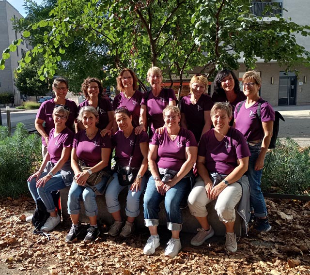 Die Turnerinnen des FTV Kaisten bei ihrer Strassburg-Reise