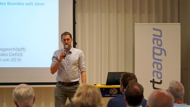 Lukas Fischer, Geschäftsführer der IG Sport Aargau. Foto: zVg