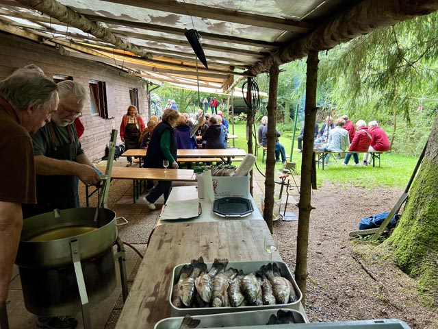 Zu Gast bei Ruedis Fischweiher