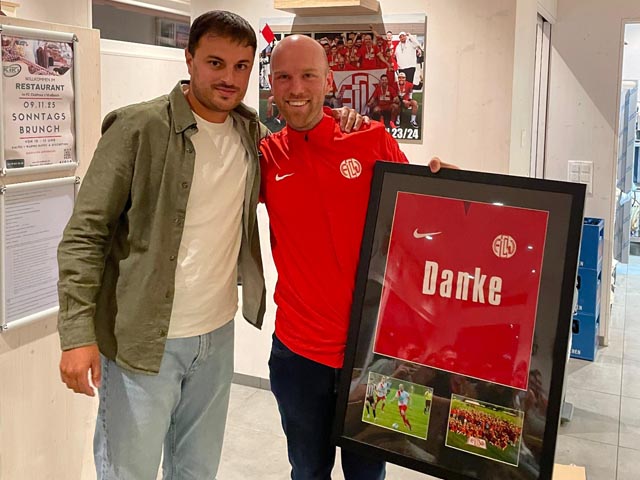 Der neue und der alte Präsident: Ivan Brigante (links) und Florian Guarda. Foto: zVg