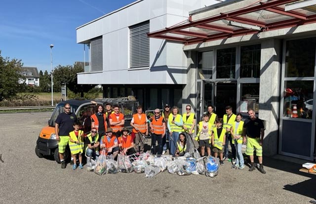 Clean-Up-Day in der Gemeinde Stein. Foto: zVg