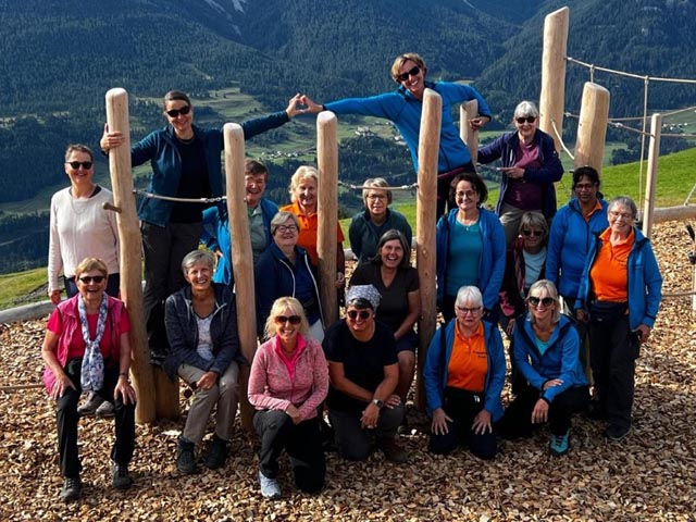 Frauenriege Frick auf Jubiläumsreise. Foto: zVg