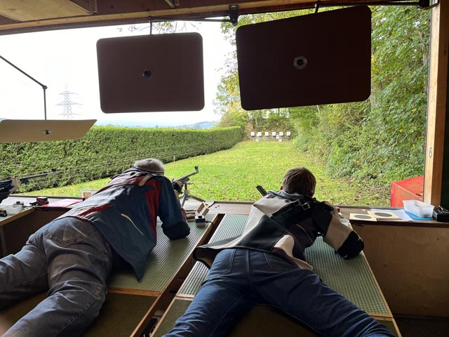 Teilnehmer am Endschiessen 2025 der Kleinkaliberschützen Gipf-Oberfrick. Foto: zVg