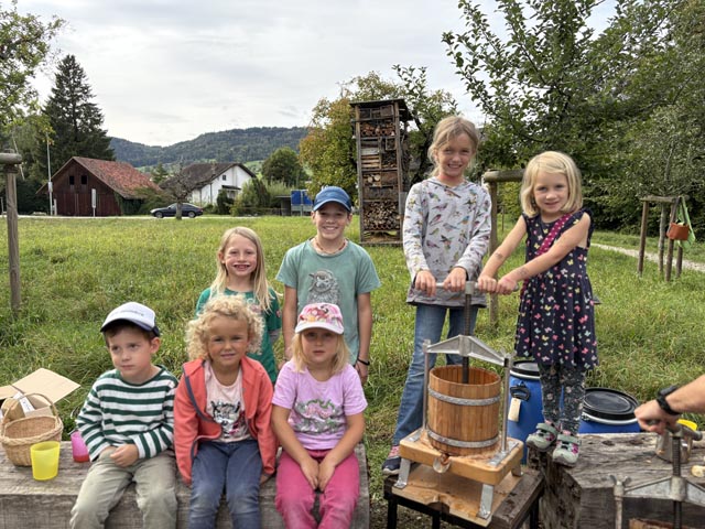Natur- und Vogelschutzverein lud zum Mosttag. Foto: zVg