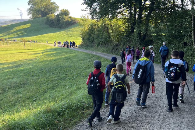 Impressionen vom Heimattag der Primarschule Frick. Foto: zVg