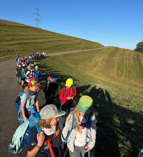 Impressionen vom Heimattag der Primarschule Frick. Foto: zVg