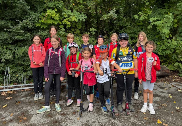 Actionreicher Tag für die Eiker Jugikinder. Foto: zVg