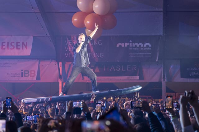 Hecht war am Freitag das Highlight des Abends. Foto: zVg