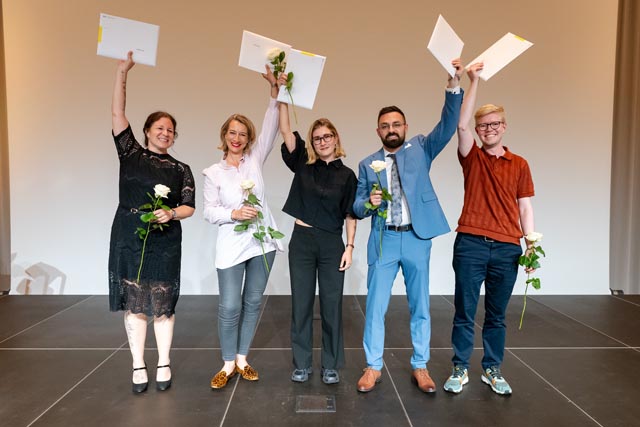 Diplomfeier des Instituts Spezielle Pädagogik und Psychologie. Foto: Theo Gamper