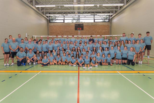 Volley Smash 05 Laufenburg-Kaisten feiert dieses Jahr sein 20-Jahre-Jubiläum. Ein Geschenk sind die vielen Mitglieder – die neuen wie auch langjährigen. Foto: zVg