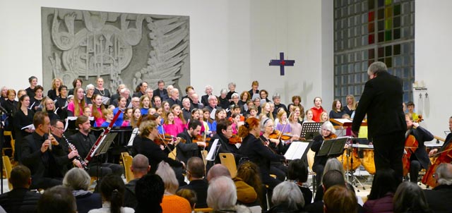 Der Projektchor Möhlin. Foto: zVg