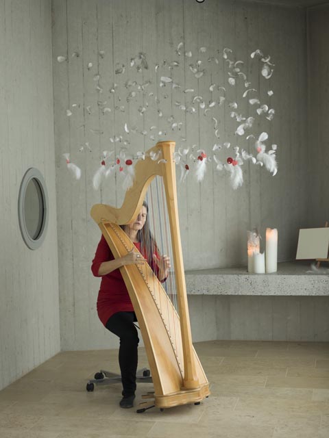 Veronika Ehrensperger-Leutschacher spielt im Lighthouse-Hospiz Zürich. Foto: zVg