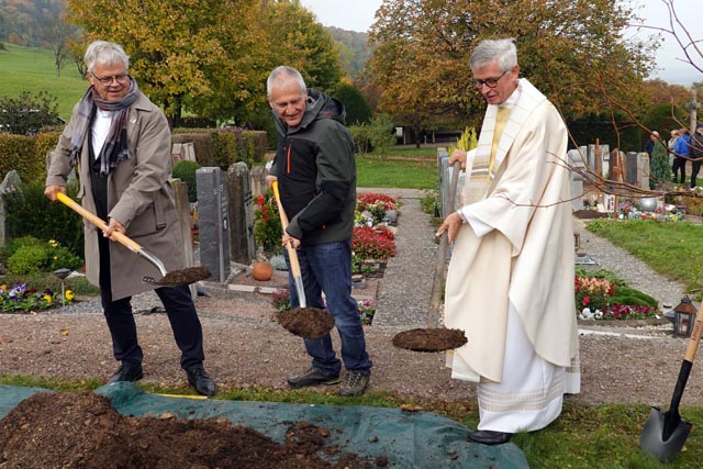Jürg Waldmeier, Benedikt Gürtler und Stephan Feldhaus (von links nach rechts).