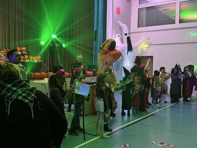 Impressionen von der Halloween-Party