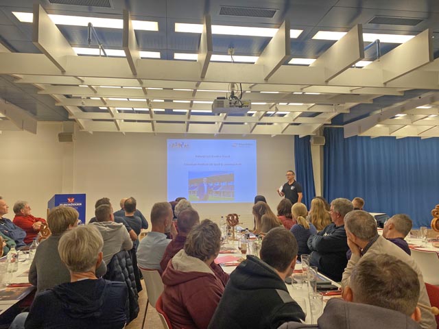 Referat von Dwaine Wood. Foto: zVg