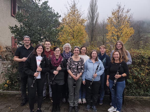 Die MG Wittnau probierte auch registerweise.