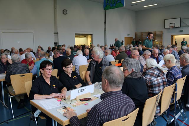  Viele zufriedene Gesichter an der Herbsttagung der Fricktaler Turnveteranenvereinigung. Foto: zVg