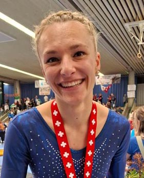 Sina Kaufmann, die glückliche Doppelschweizermeisterin