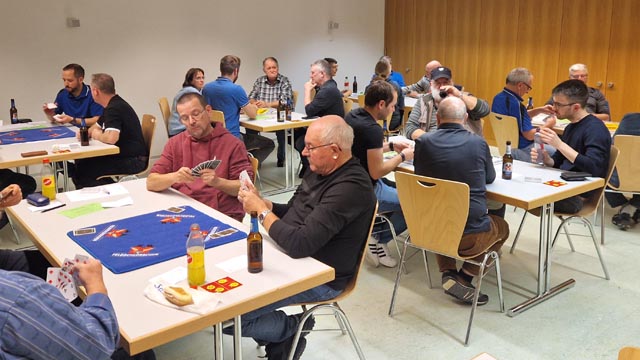 Konzentriert beim Jassen. Foto: zVg