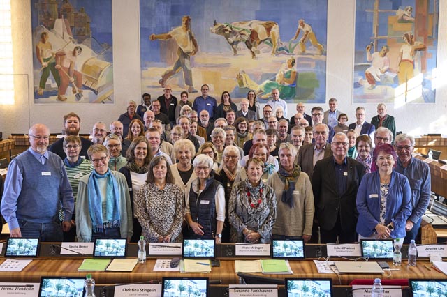 61 gewählte Abgeordnete aus den 31 Kirchgemeinden im Kanton Basel-Landschaft waren zur Herbstsynode eingeladen.