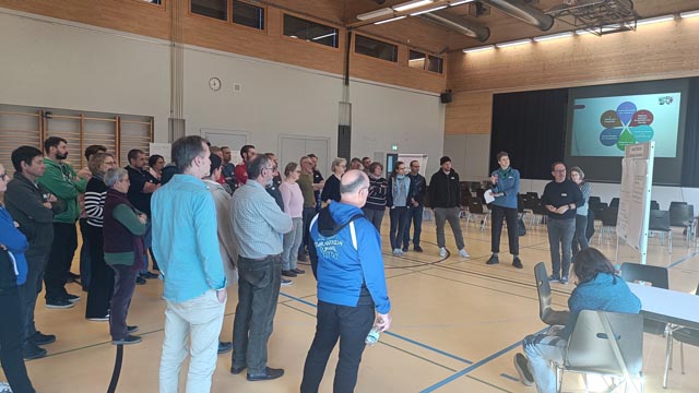 Gemeinsamer Workshop zur Zukunft der Vereine. Foto: Simone Schöttli